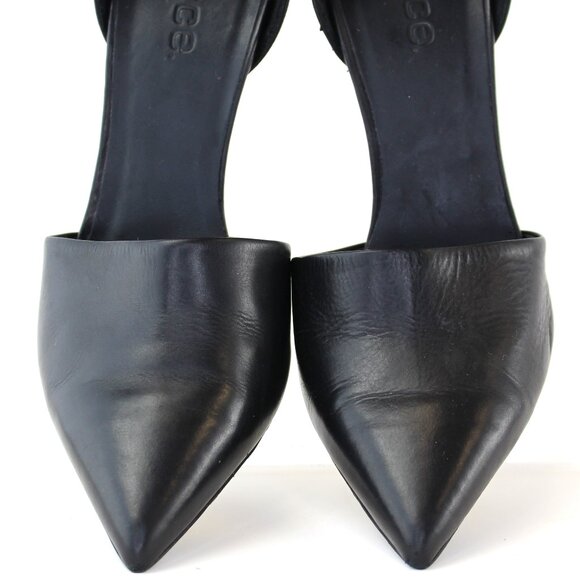 Vince Claire Calf Leather Pointed Toe Pumps Heel Shoes Womens (US 7/EU 37.5) - Picture 5 of 10